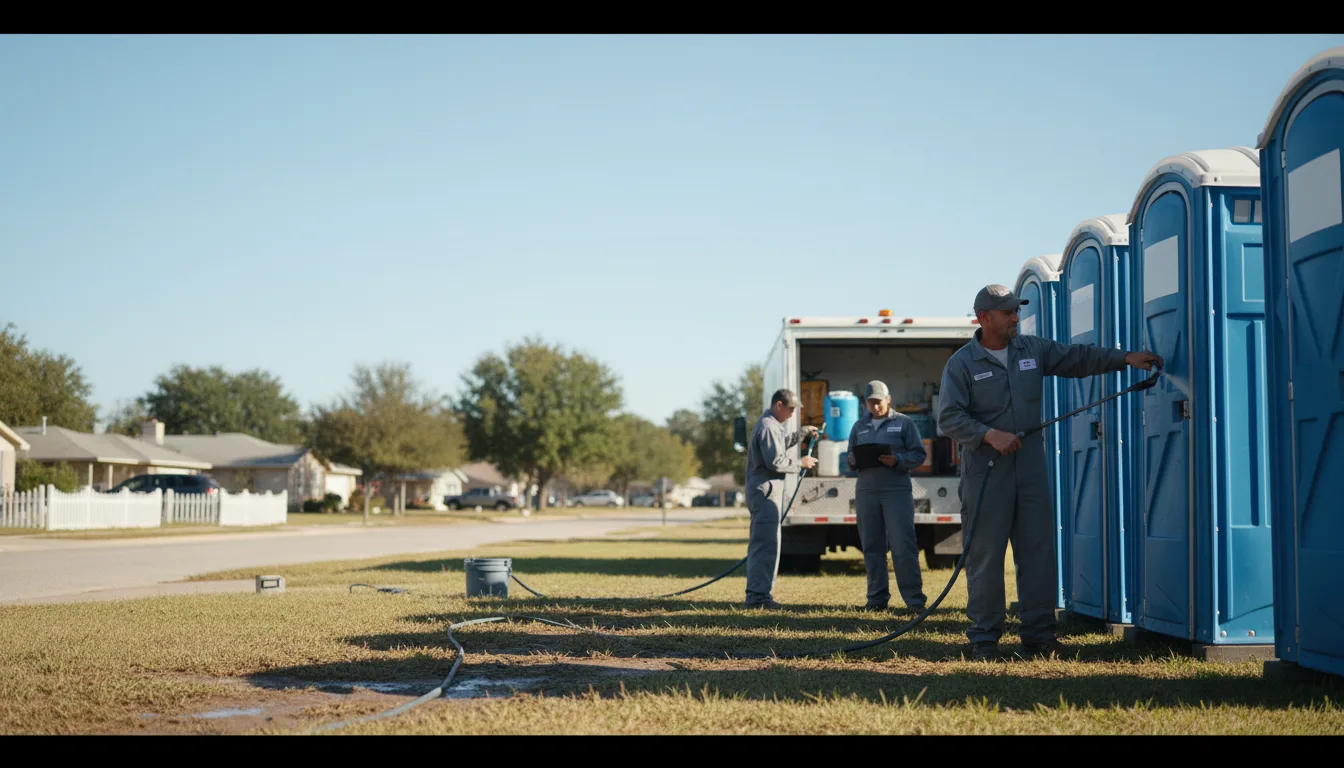 Long-Term Portable Toilet Rental in Harvard, IL near me